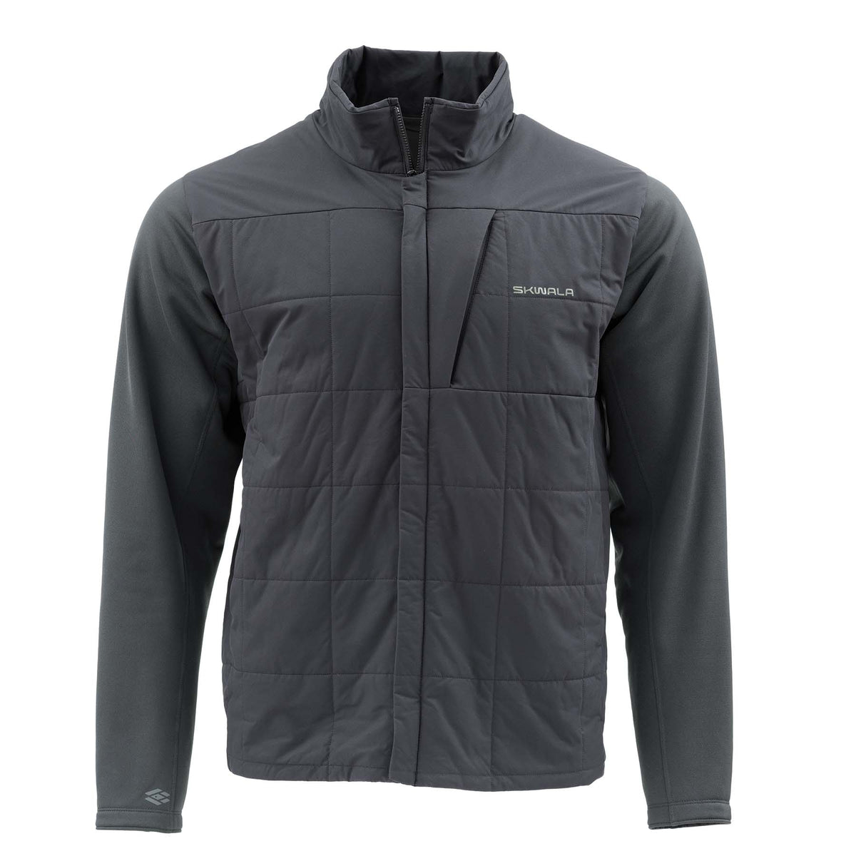 Front facing, hero image of the Hybrid Jacket.