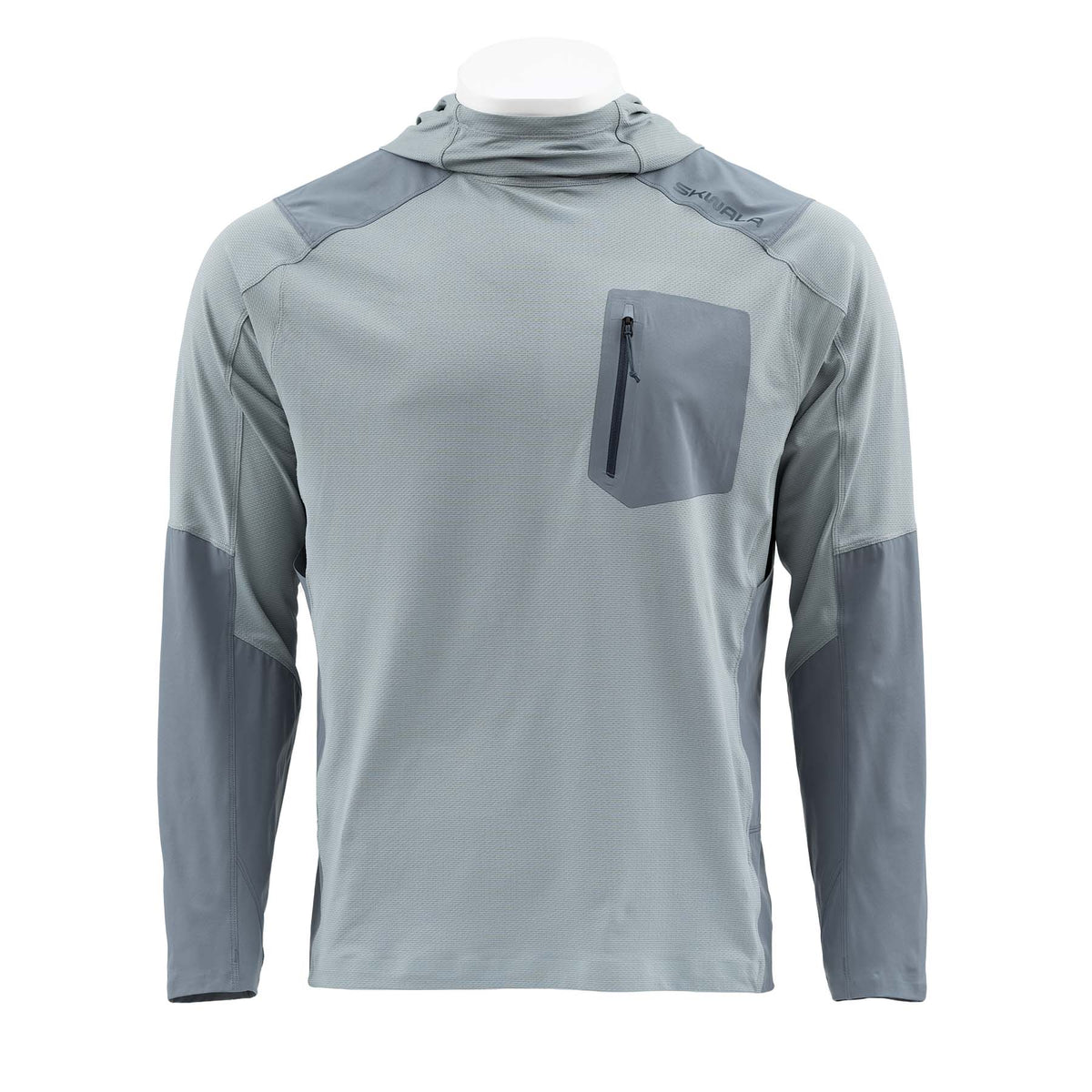 Front facing, hero image of the Sol Tactical Hoody. Color: Slate/Storm