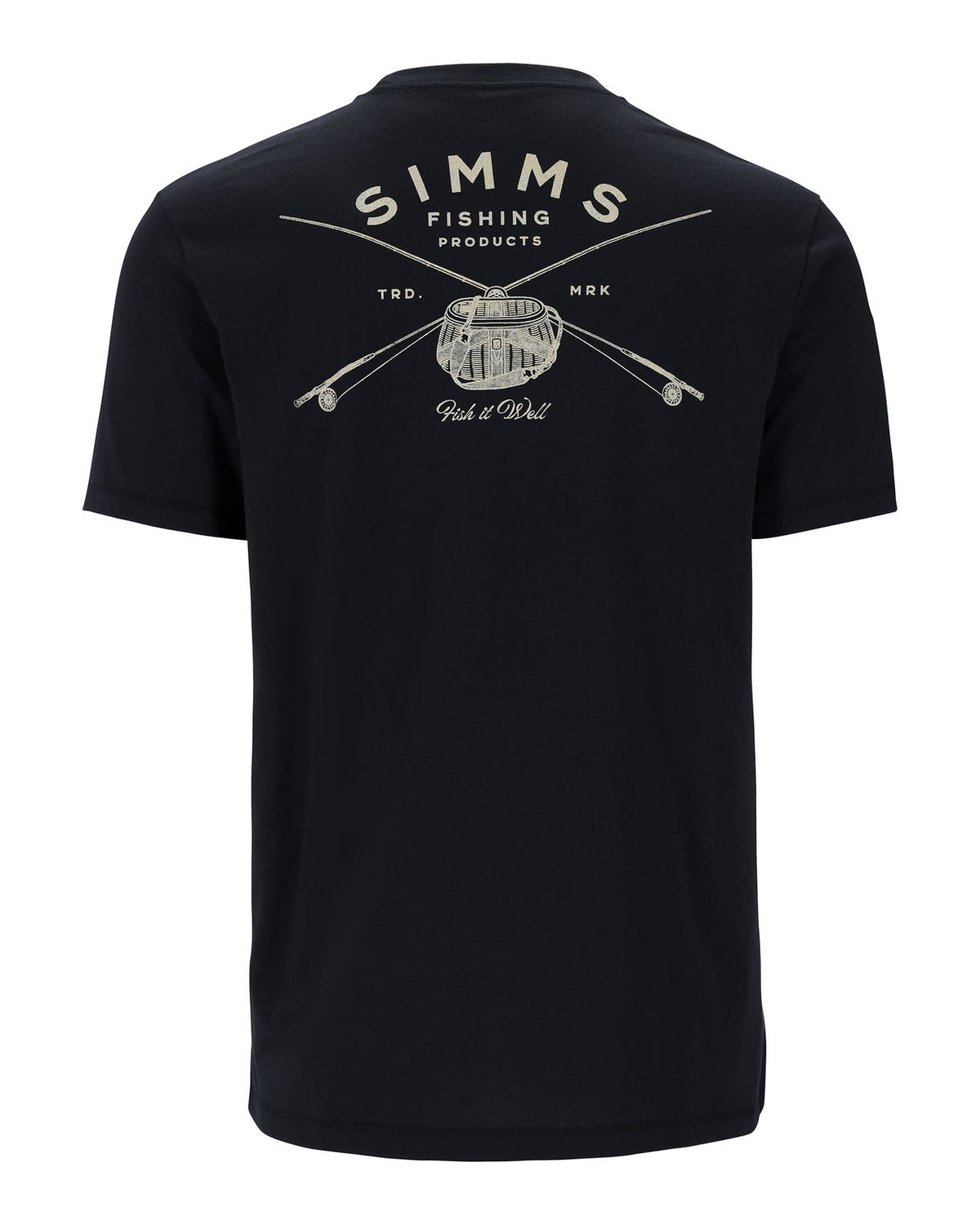 Simms Classic Tackle T-Shirt - Black
