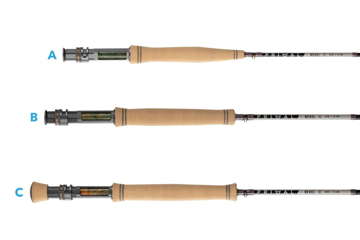 Primal Revel CS Fly Rods - Carbon
