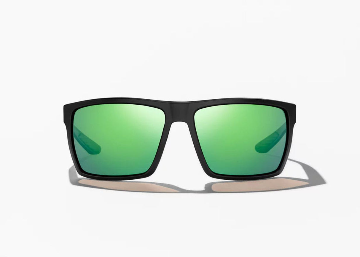 Bajio Stiltsville - Polycarbonate - Black Matte Green Mirror