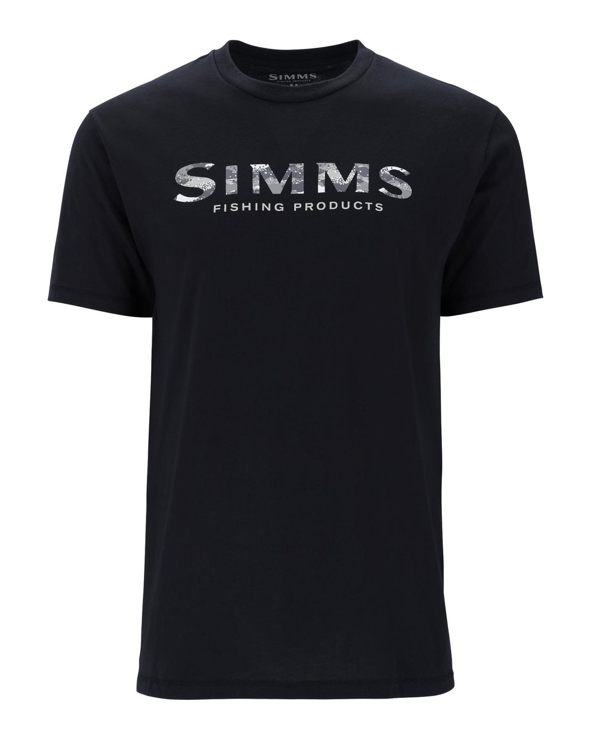 Simms Shroud Fill Logo T-Shirt - Black