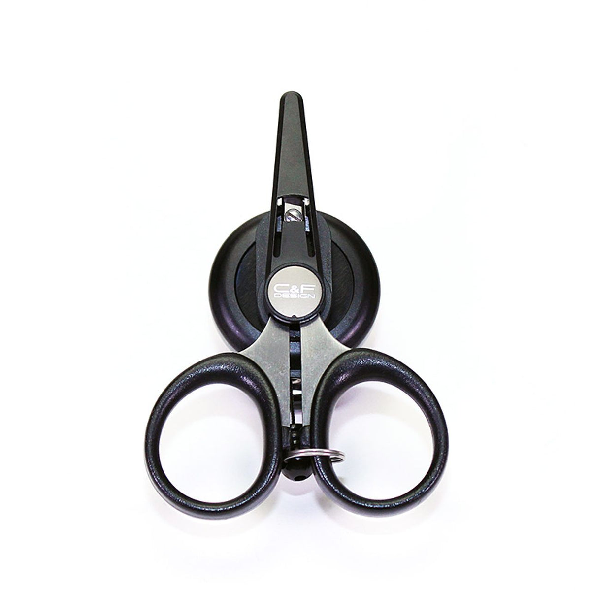 C&F Design Flex Pin-On Reel/Scissors - Smoke