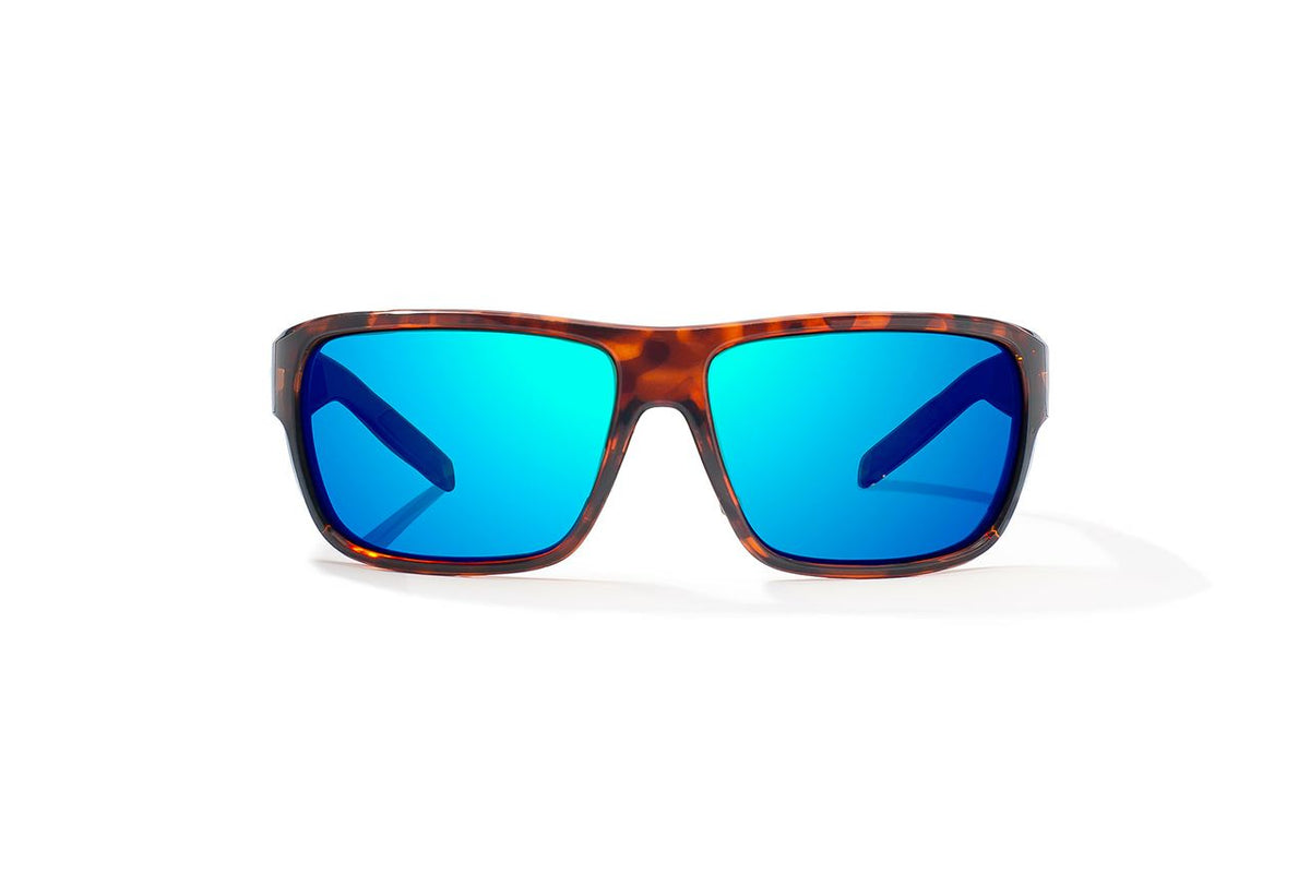 Bajio Rigolets - Polycarbonate - Brown Tort Gloss Blue Mirror