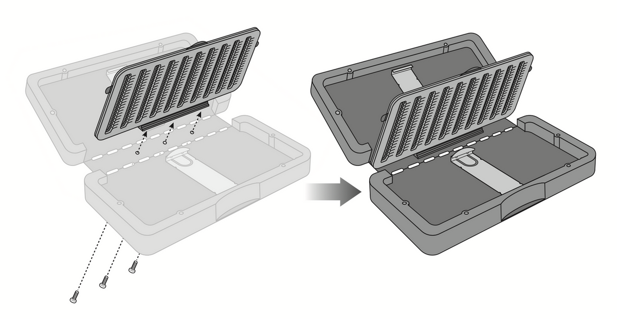 C&F Design Lightweight System Flip - Grey