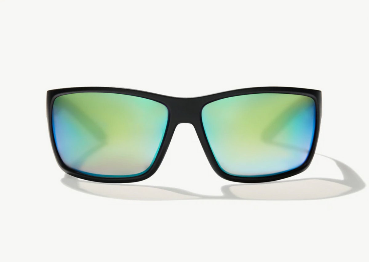 Bajio Bales Beach - Polycarbonate - Black Matte Green Mirror