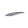 DUO Rough Trail Fumble 230F Live Saury: silverfärgat stickbait för havsfiske, realistiska ögon och två ringar, för GT och tonfisk.