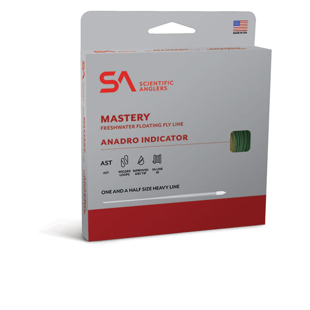 Scientific Anglers Mastery Anadro/Nymph - Green/Yellow