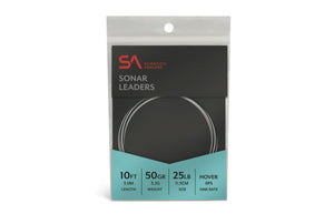 Scientific Anglers Sonar Leader 10ft - NEW - Charcoal