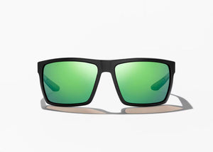 Bajio Stiltsville - Glass - Black Matte Green Mirror