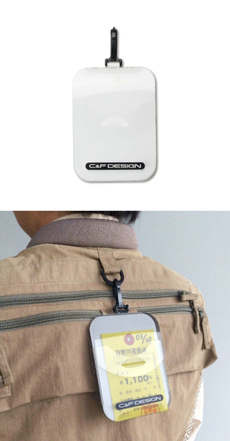 C&F Design License Holder - Clear